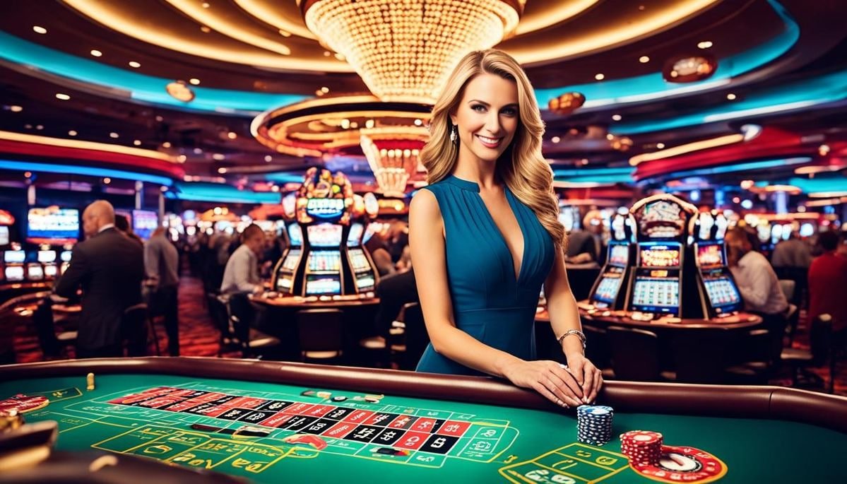 Mobile app guide checklist beside sports and casino-style categories